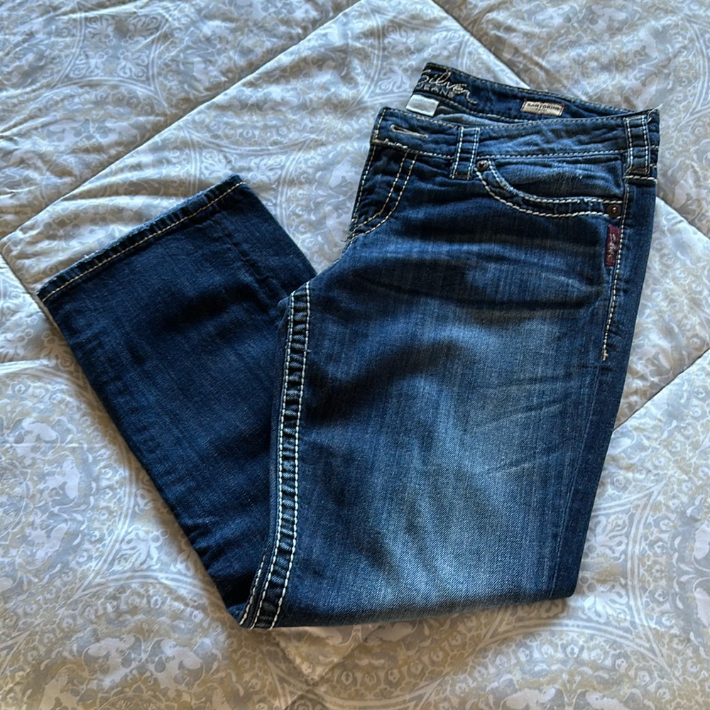 Silver Capris - image 1